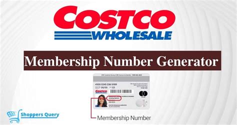 <strong>Costco</strong> members can earn cash back rewards with a <strong>Costco Anywhere Visa</strong> ® Card by Citi. . Costco membership number generator